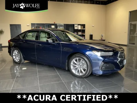 Blue 2021 Acura TLX for sale in Kansas City, MO