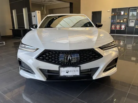 Photos of 2023 Acura TLX w/A-Spec Package for sale in Kansas City, MO at Jay Wolfe Acura