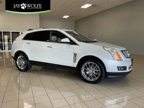 White 2014 Cadillac SRX Premium Collection for sale in Overland Park, KS