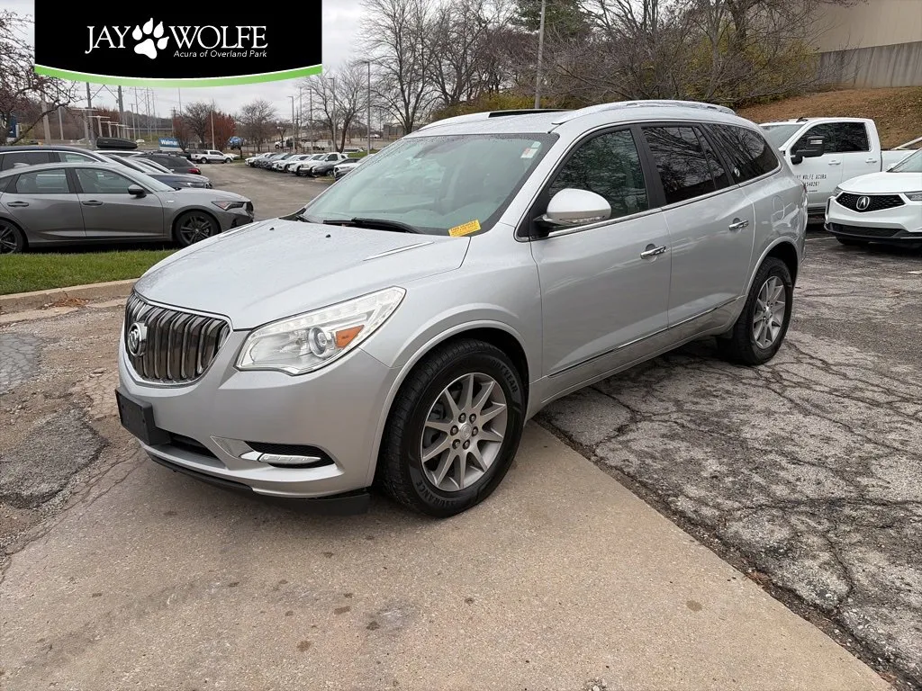 Silver 2016 Buick Enclave Leather for sale in Overland Park, KS
