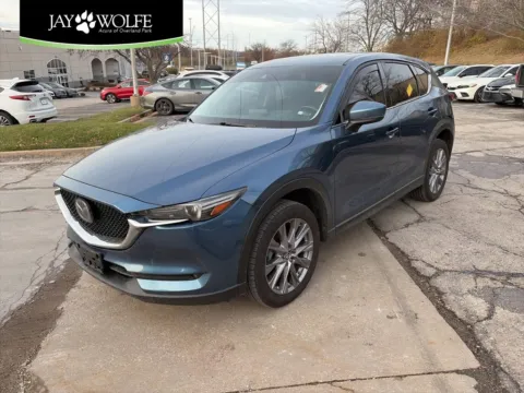 Blue 2019 Mazda CX-5 Grand Touring for sale in Overland Park, KS