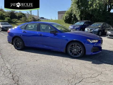 Blue 2025 Acura TLX w/A-Spec Package for sale in Overland Park, KS