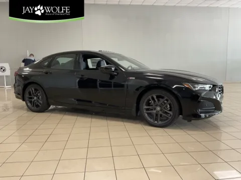 Black 2025 Acura TLX w/A-Spec Package for sale in Overland Park, KS