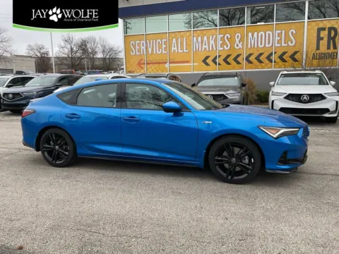 Blue 2026 Acura Integra w/A-Spec Package for sale in Overland Park, KS