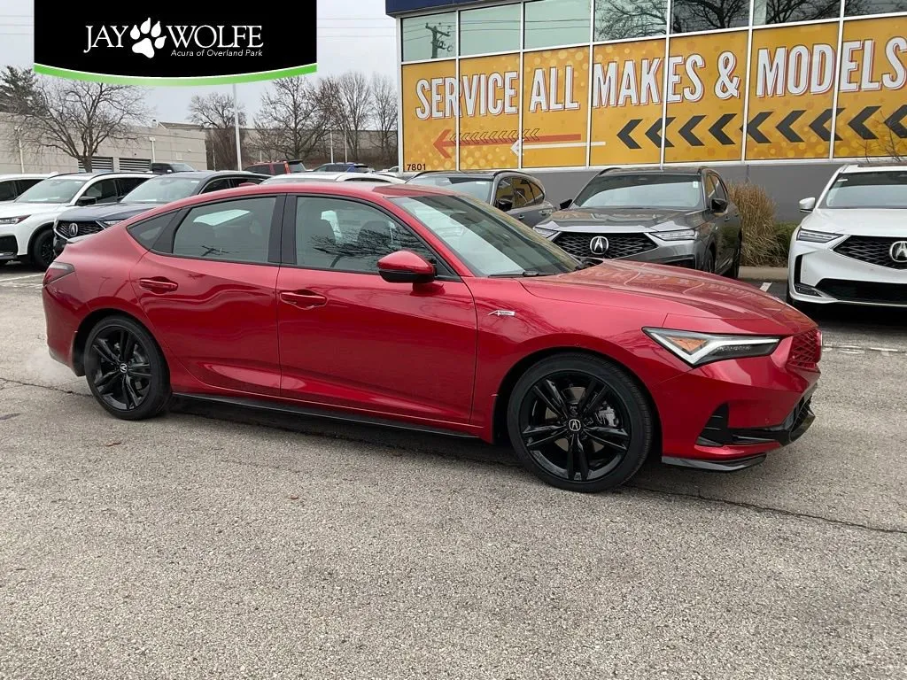 Red 2026 Acura Integra w/A-Spec Technology Package for sale in Overland Park, KS