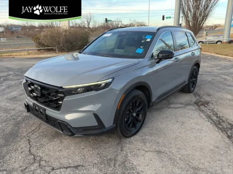 Gray 2024 Honda CR-V Hybrid Sport-L for sale in Overland Park, KS