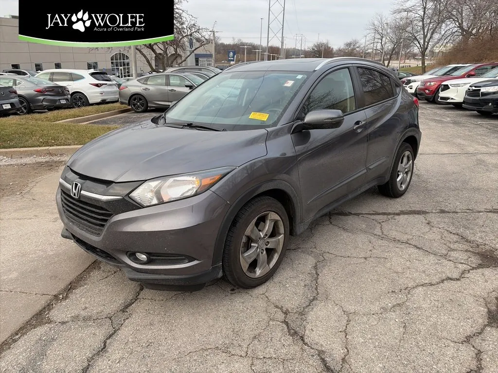 Gray 2016 Honda HR-V EX-L w/Navi for sale in Overland Park, KS
