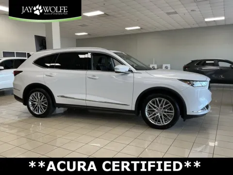White 2023 Acura MDX w/Advance Package for sale in Overland Park, KS