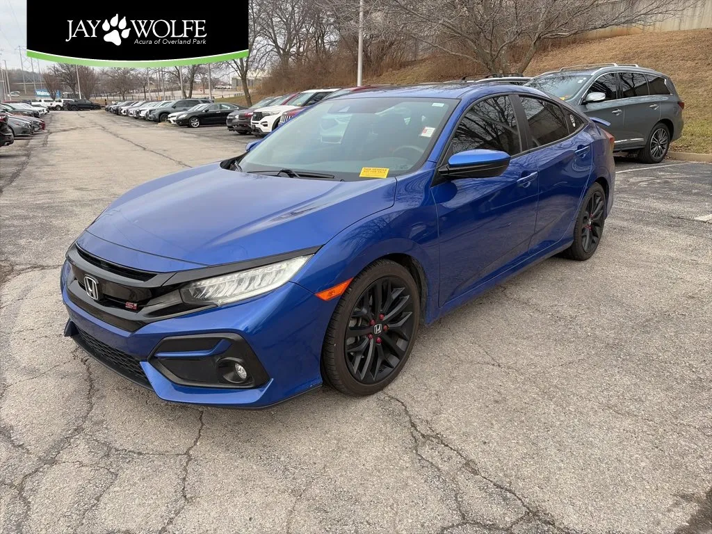 Blue 2020 Honda Civic Si Sedan Si for sale in Overland Park, KS
