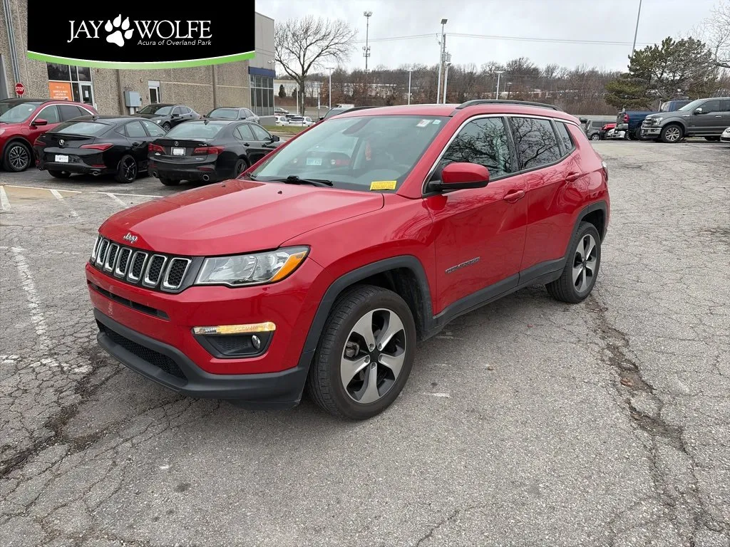 Red 2018 Jeep Compass Latitude for sale in Overland Park, KS