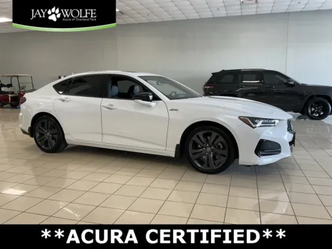 White 2023 Acura TLX w/A-Spec Package for sale in Overland Park, KS
