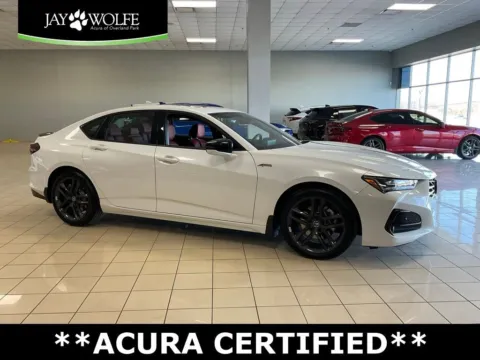 White 2025 Acura TLX w/A-Spec Package for sale in Overland Park, KS