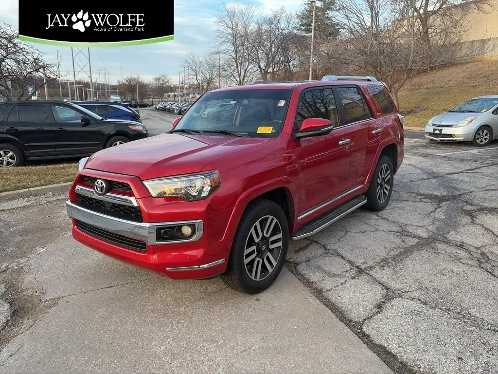 Red 2018 Toyota 4Runner Limited for sale in Overland Park, KS