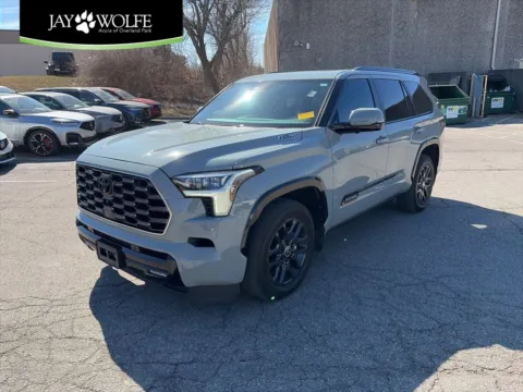 Gray 2024 Toyota Sequoia Platinum for sale in Overland Park, KS