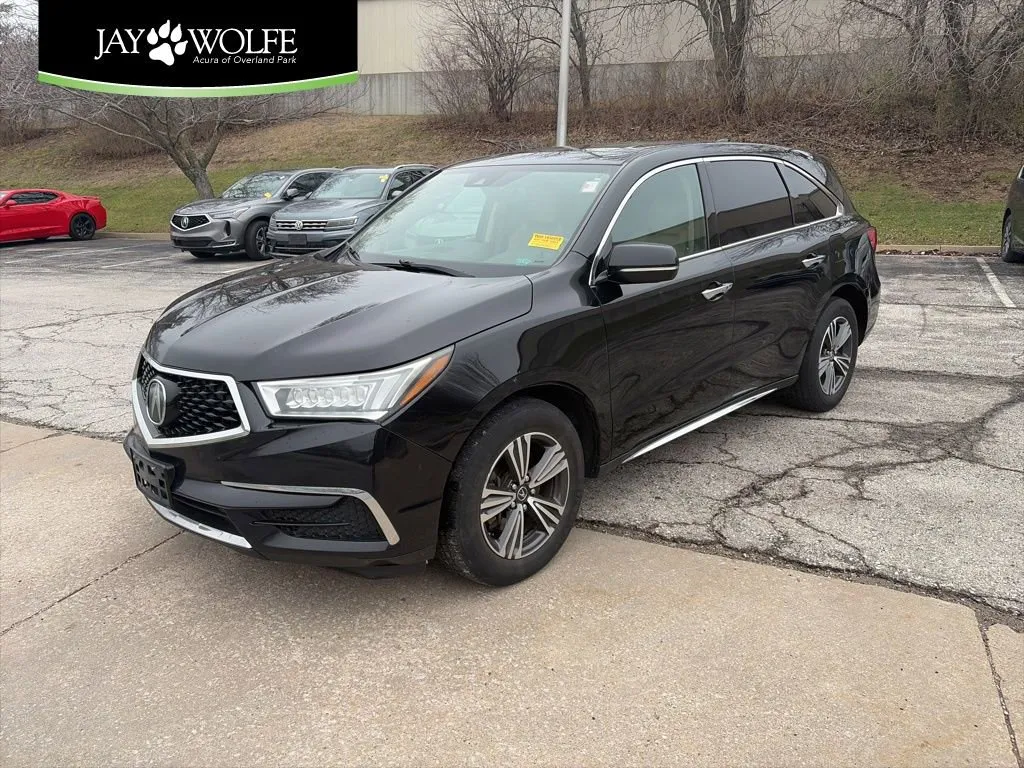 Black 2018 Acura MDX 3.5L for sale in Overland Park, KS