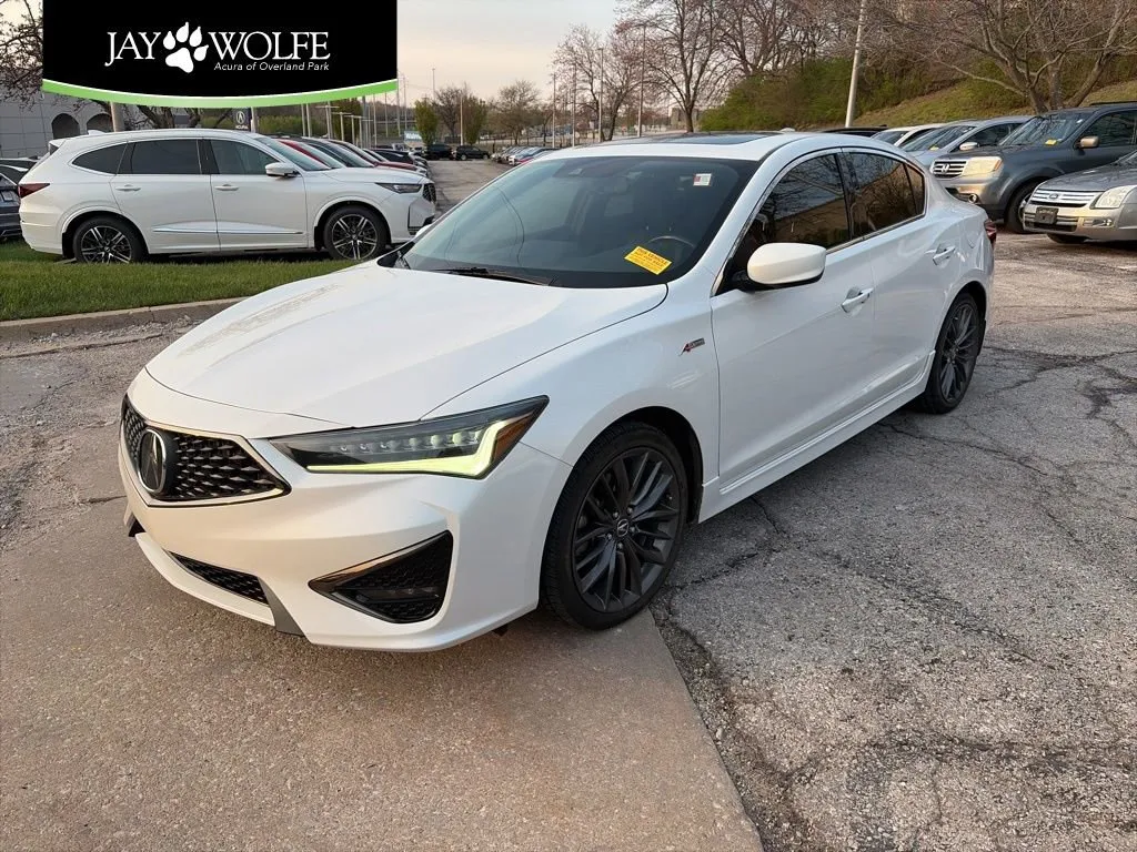 White 2020 Acura ILX w/Technology/A-SPEC Pkg for sale in Overland Park, KS