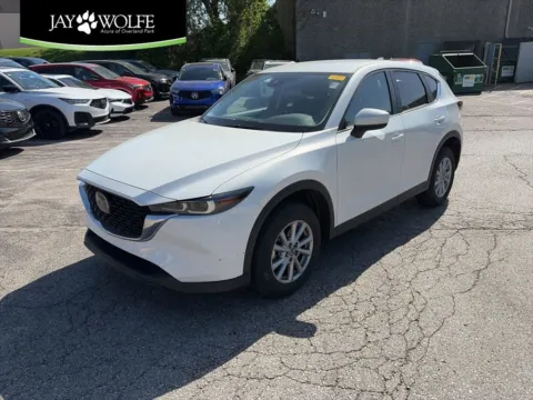 White 2023 Mazda CX-5 2.5 S Select Package for sale in Overland Park, KS