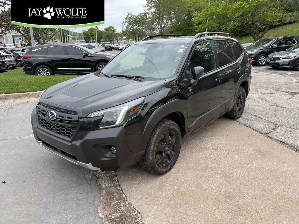 Black 2024 Subaru Forester Wilderness for sale in Overland Park, KS