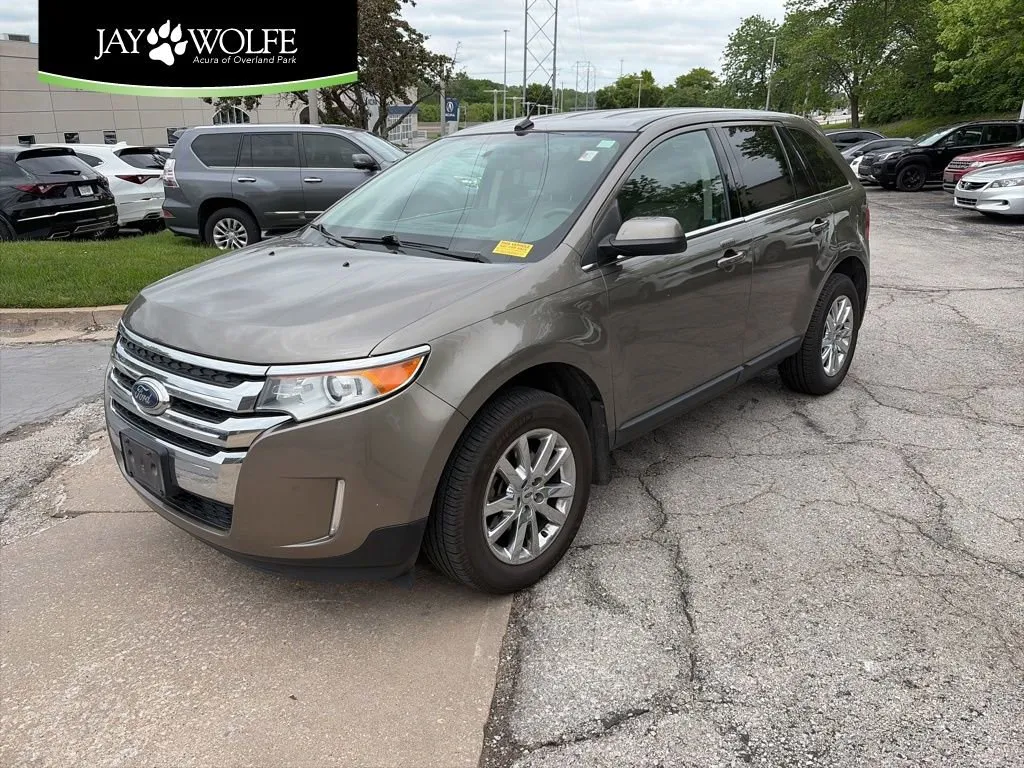 Gray 2014 Ford Edge Limited for sale in Overland Park, KS