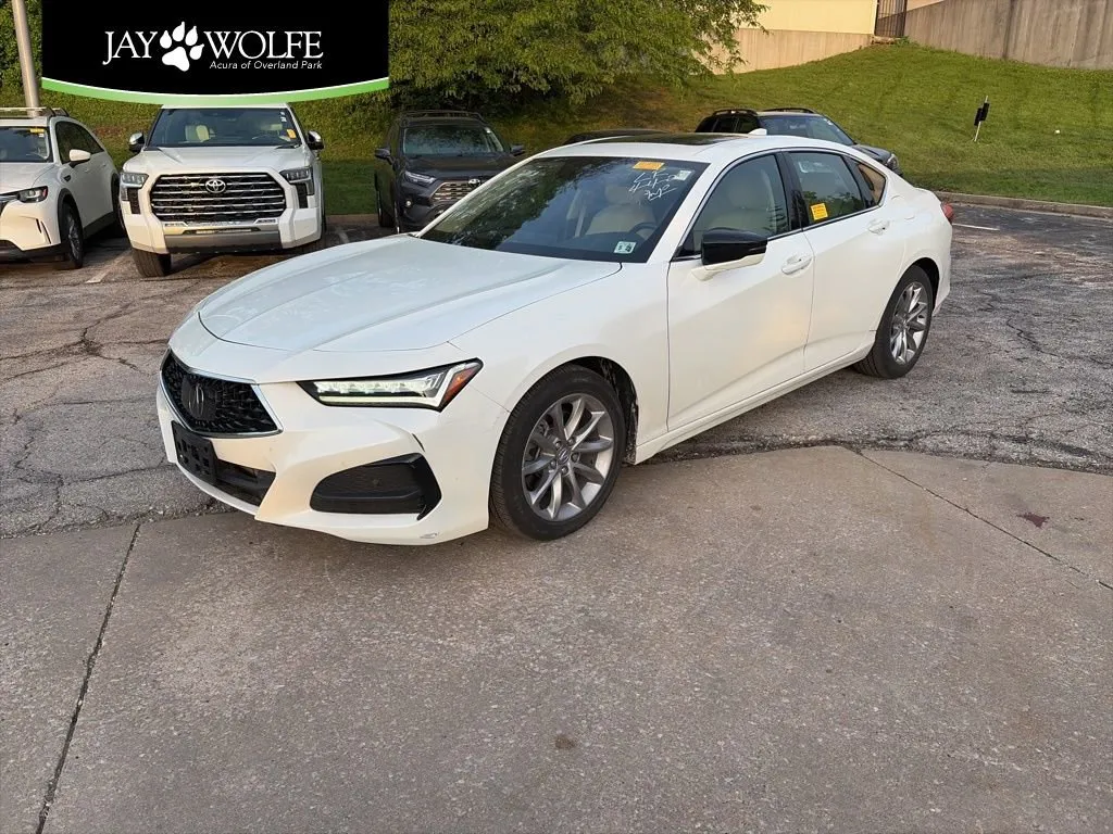 White 2023 Acura TLX for sale in Overland Park, KS