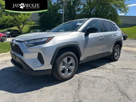 Black 2025 Toyota RAV4 Hybrid LE for sale in Overland Park, KS