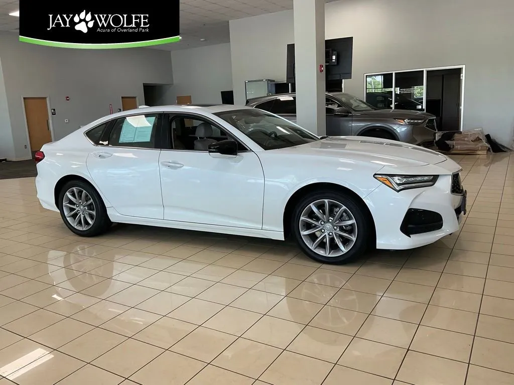 White 2023 Acura TLX for sale in Overland Park, KS