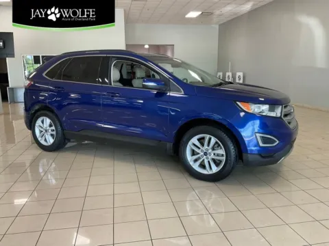 Blue 2015 Ford Edge SEL for sale in Overland Park, KS