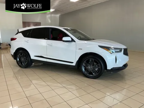 White 2024 Acura RDX w/A-Spec Package for sale in Overland Park, KS