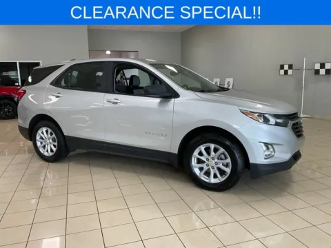 Silver 2021 Chevrolet Equinox LS for sale in Overland Park, KS