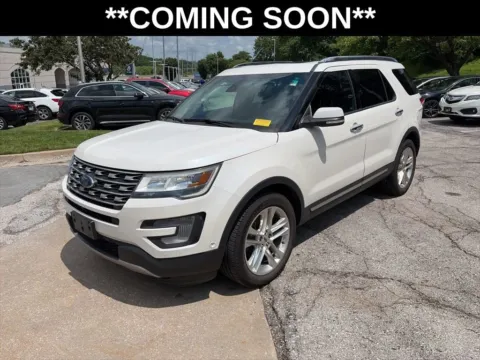 White 2016 Ford Explorer Limited for sale in Overland Park, KS