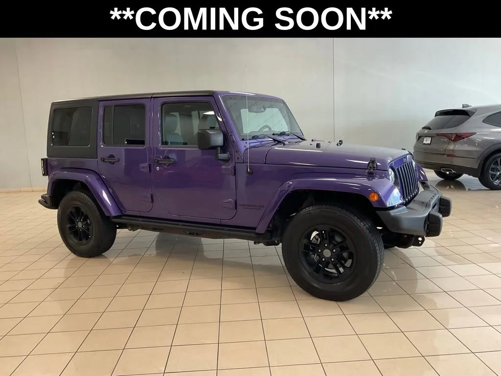 Purple 2017 Jeep Wrangler Unlimited Winter for sale in Overland Park, KS