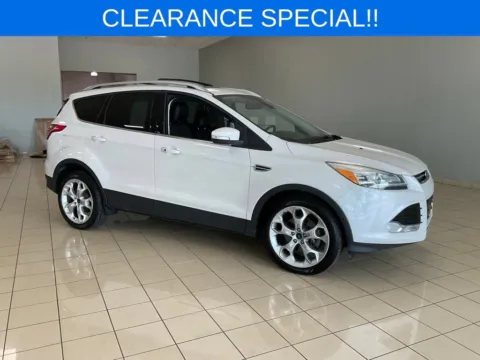White 2013 Ford Escape Titanium for sale in Overland Park, KS