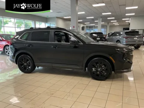 Black 2024 Honda CR-V Hybrid Sport Touring for sale in Overland Park, KS