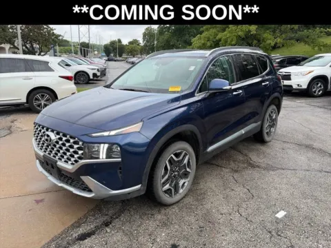 Blue 2022 Hyundai Santa Fe Limited for sale in Overland Park, KS