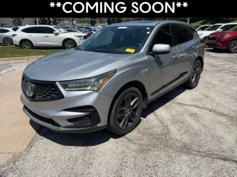Silver 2019 Acura RDX w/A-Spec Pkg for sale in Overland Park, KS