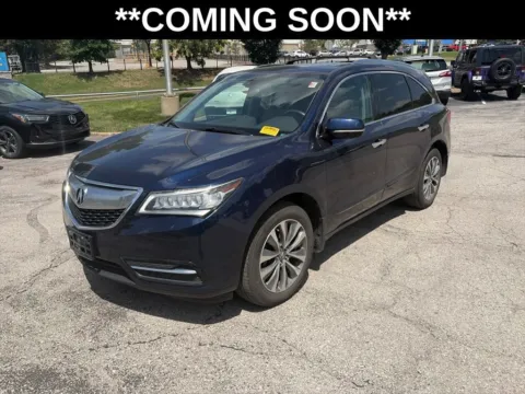 Blue 2015 Acura MDX Tech Pkg for sale in Overland Park, KS