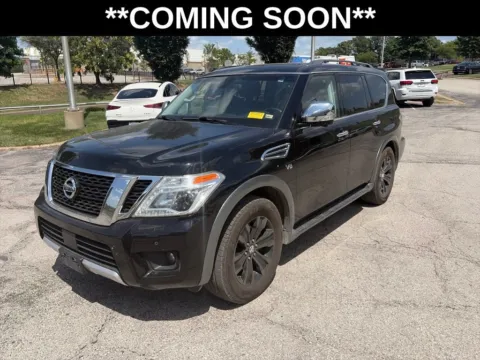 Black 2017 Nissan Armada Platinum for sale in Overland Park, KS