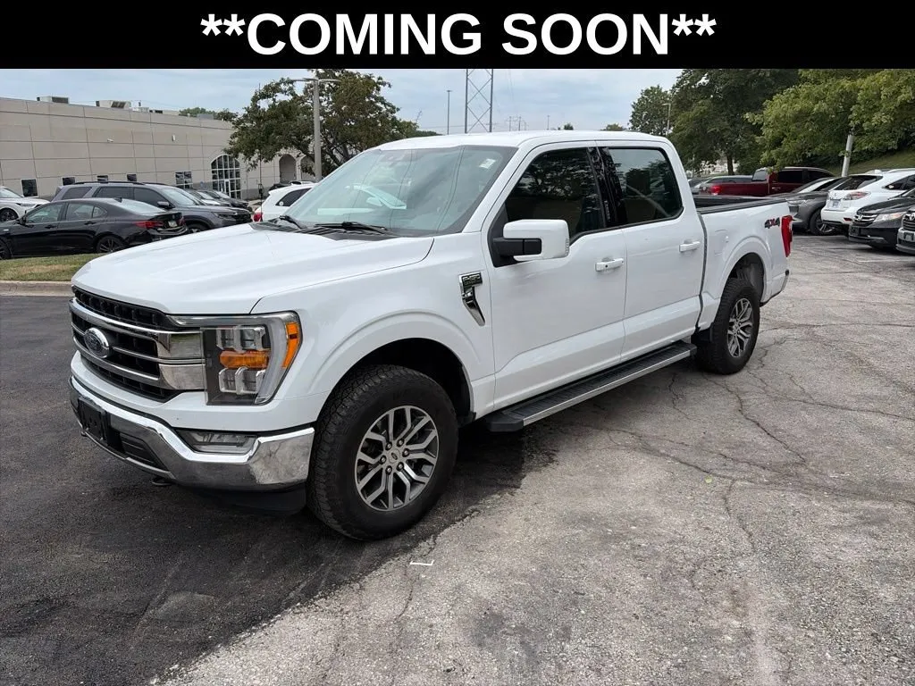 White 2021 Ford F-150 LARIAT for sale in Overland Park, KS