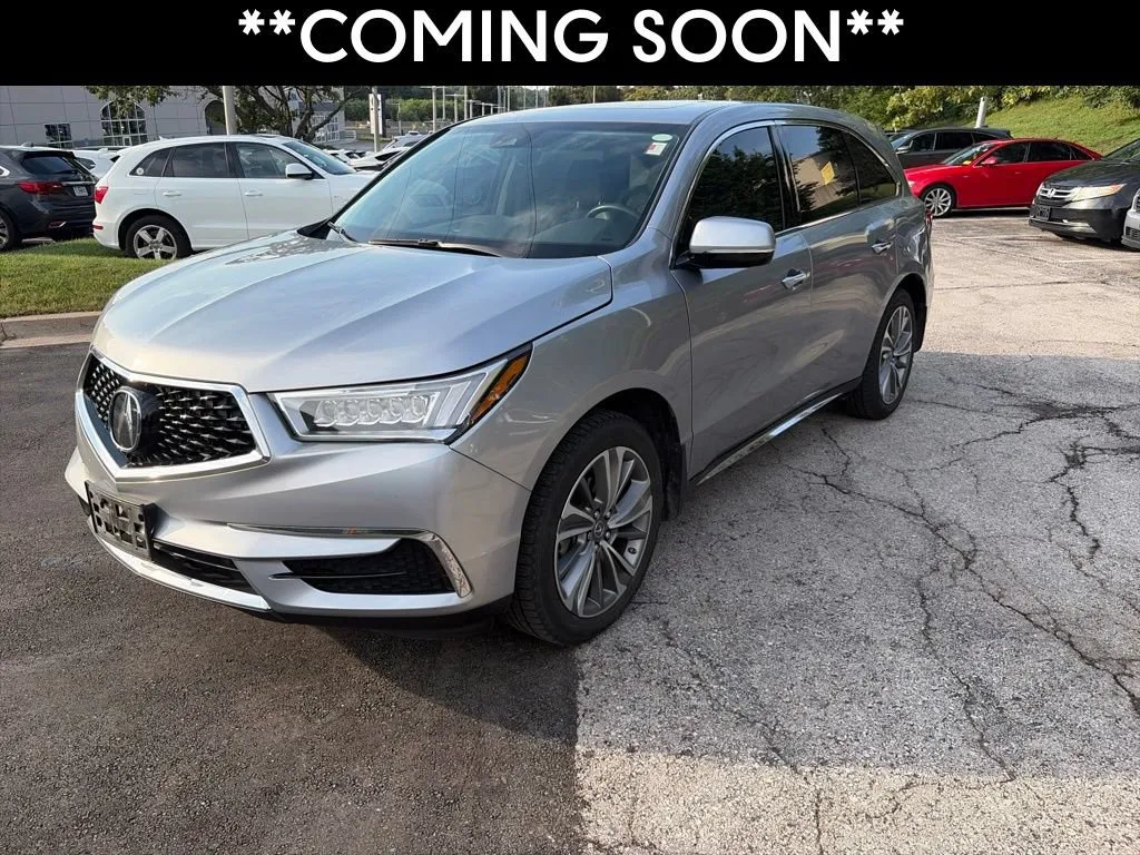 Silver 2018 Acura MDX w/Technology Pkg for sale in Overland Park, KS
