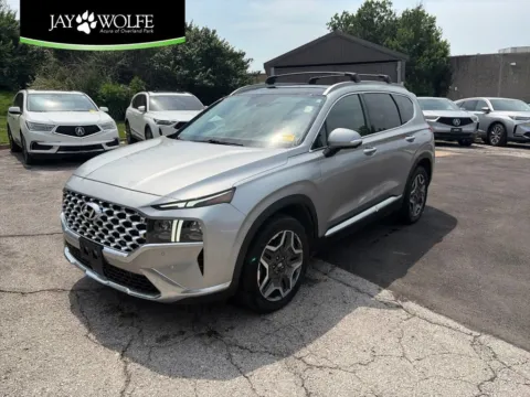 Silver 2022 Hyundai Santa Fe Limited for sale in Overland Park, KS
