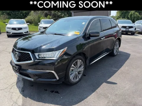 Black 2018 Acura MDX w/Technology Pkg for sale in Overland Park, KS