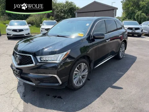 Black 2018 Acura MDX w/Technology Pkg for sale in Overland Park, KS