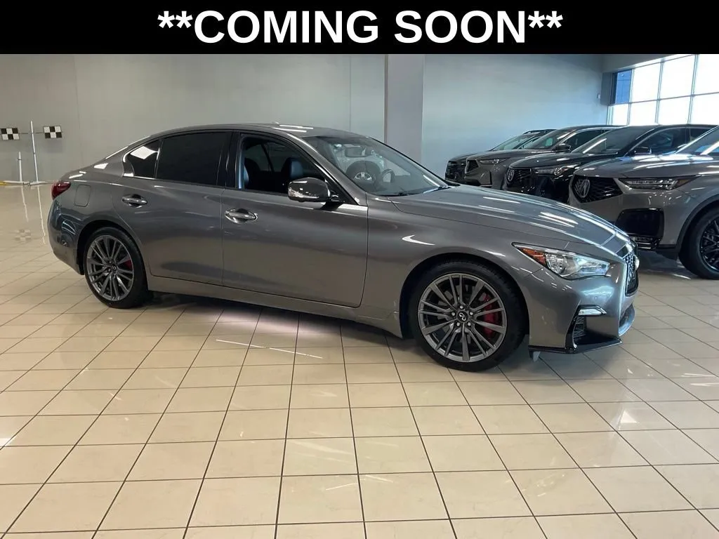 Used 2021 INFINITI Q50 RED SPORT with VIN JN1FV7DR8MM880248 for sale in Kansas City