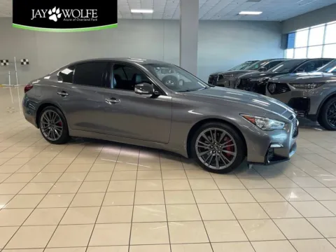 Gray 2021 INFINITI Q50 RED SPORT 400 for sale in Overland Park, KS