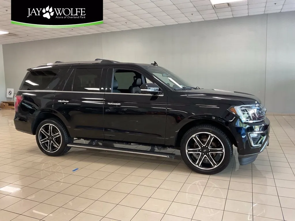 Black 2021 Ford Expedition Limited for sale in Overland Park, KS