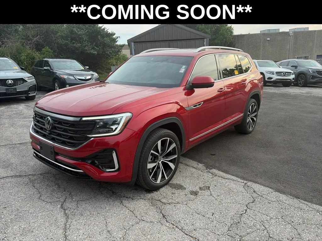 Red 2025 Volkswagen Atlas 2.0T SEL Premium R-Line for sale in Overland Park, KS