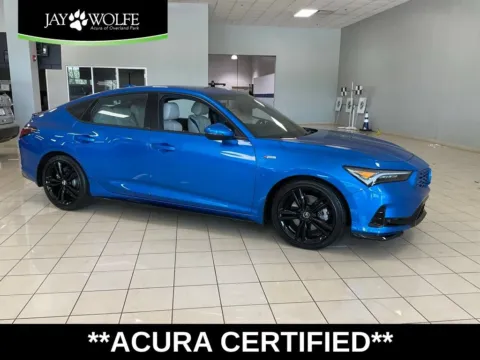 Blue 2026 Acura Integra w/A-Spec Technology Package for sale in Overland Park, KS
