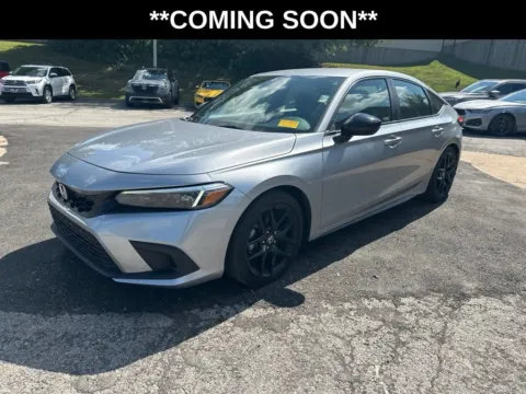 Silver 2023 Honda Civic Hatchback Sport for sale in Overland Park, KS