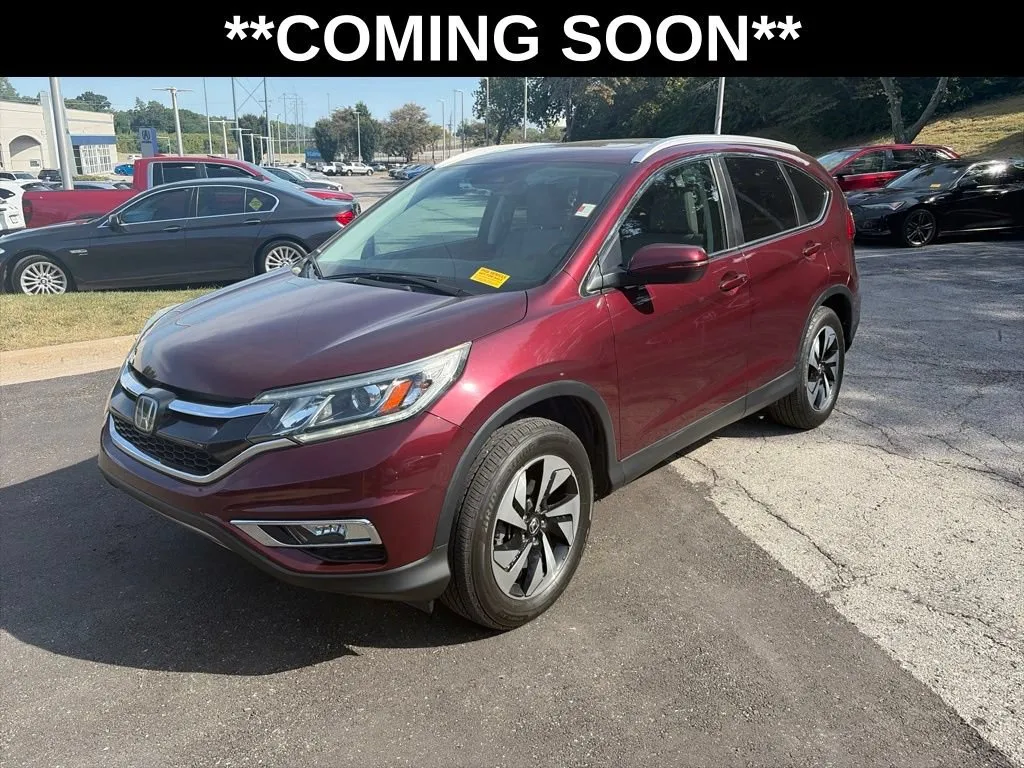 Red 2015 Honda CR-V Touring for sale in Overland Park, KS