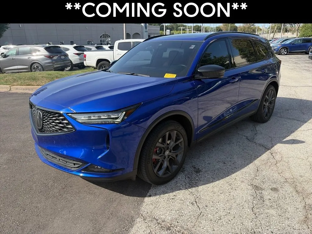 Blue 2024 Acura MDX w/A-Spec Package for sale in Overland Park, KS